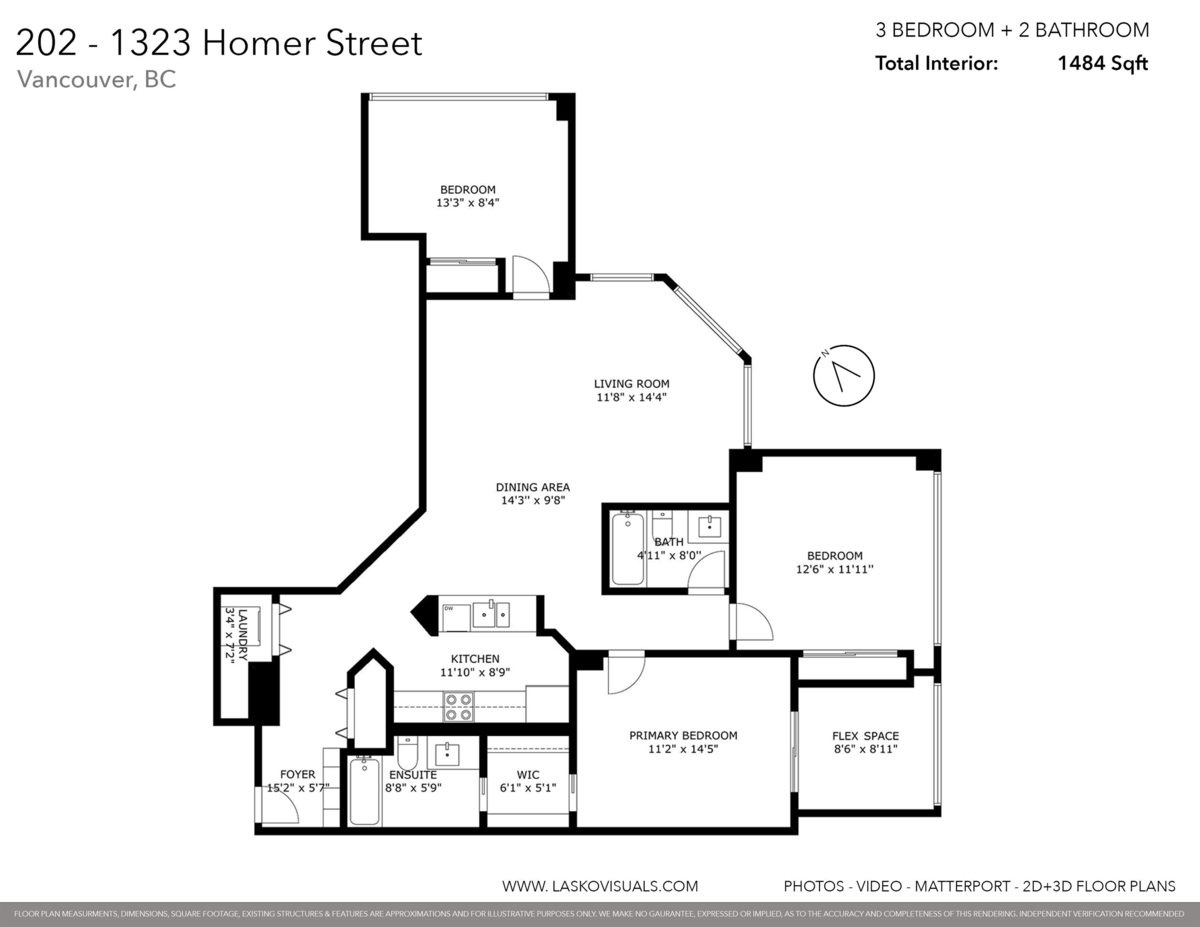 Kitchen Photo of 202 1323 Homer Street, Vancouver, BC