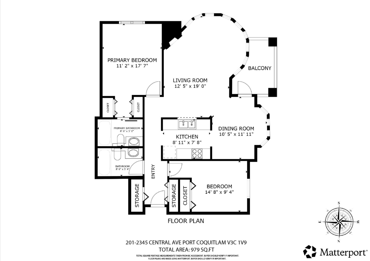 Staircase Photo of 201 2345 Central Avenue, Port Coquitlam, BC