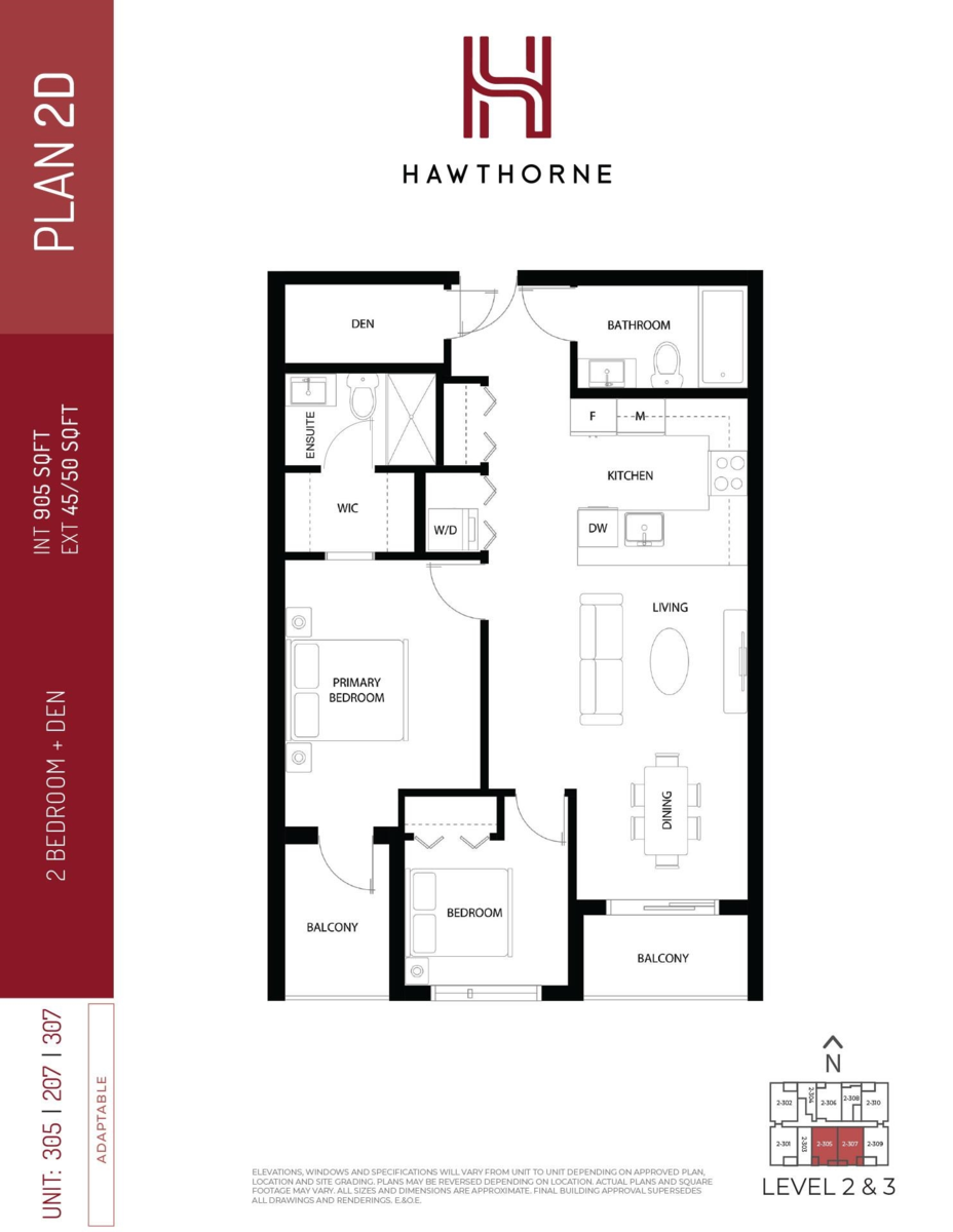 Bedroom 4 Photo of 207 2277 Hawthorne Avenue, Port Coquitlam, BC