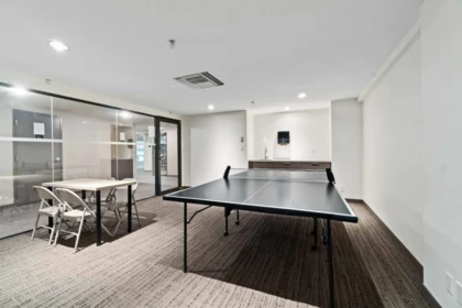 Basement Recreation Room Photo of 2303 33 Smithe Street, Vancouver, BC