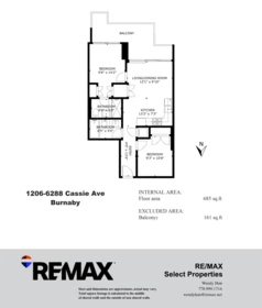 Outdoor Patio Photo of 1206 6288 Cassie Avenue, Burnaby, BC