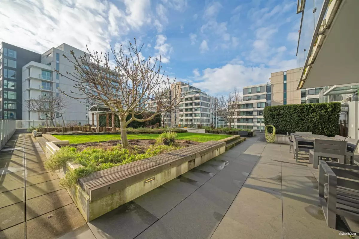 Outdoor Patio Photo of 316 1661 Quebec Street, Vancouver, BC