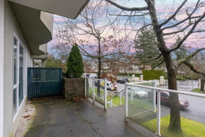 Backyard Photo of 106 8660 Jones Road, Richmond, BC