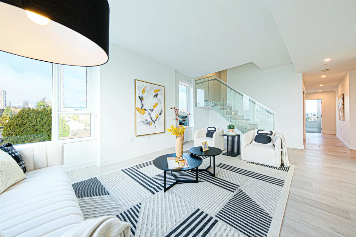 Kitchen Island Photo of 602 7638 Cambie Street, Vancouver, BC