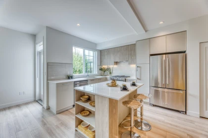 Kitchen Island Photo of 104 3421 Queenston Avenue, Coquitlam, BC
