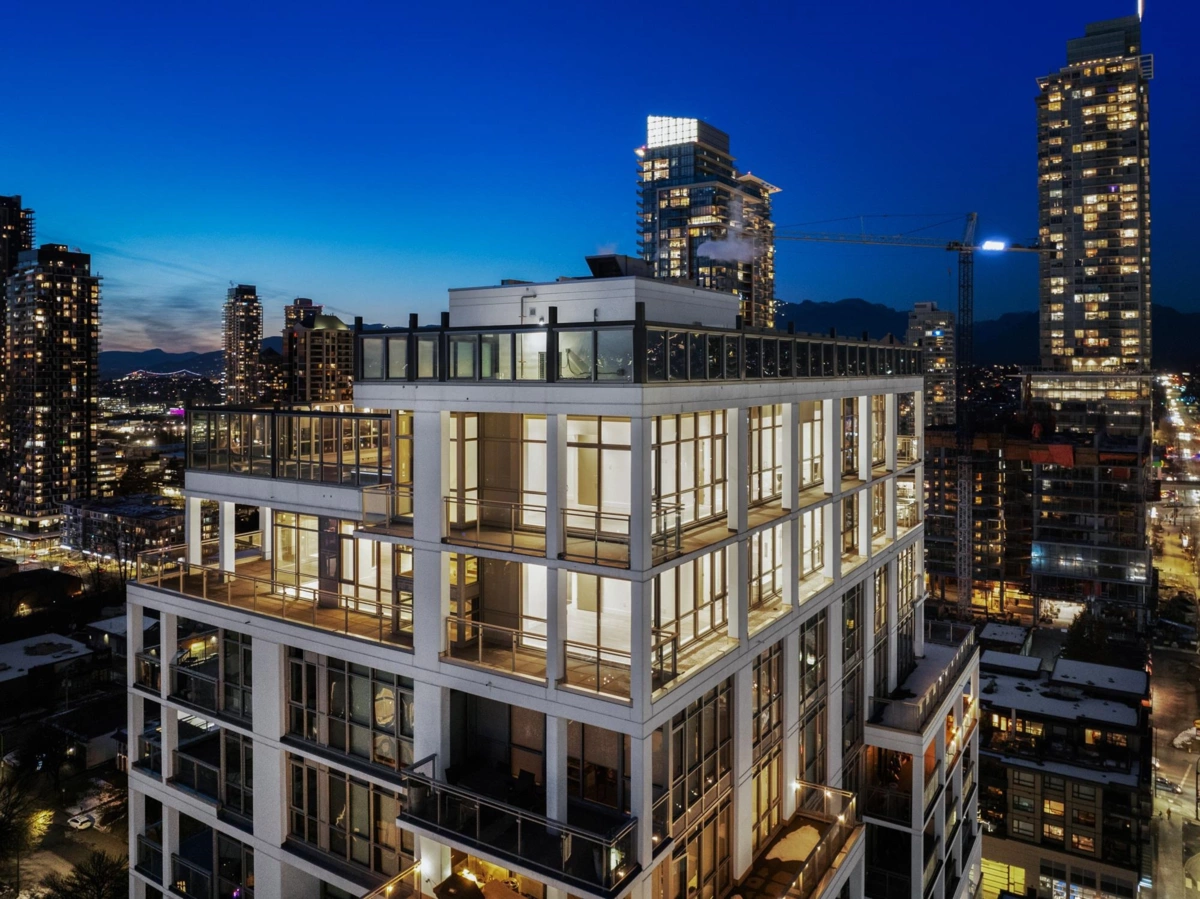 Exterior Rear Photo of 2202 4488 Juneau Street, Burnaby, BC