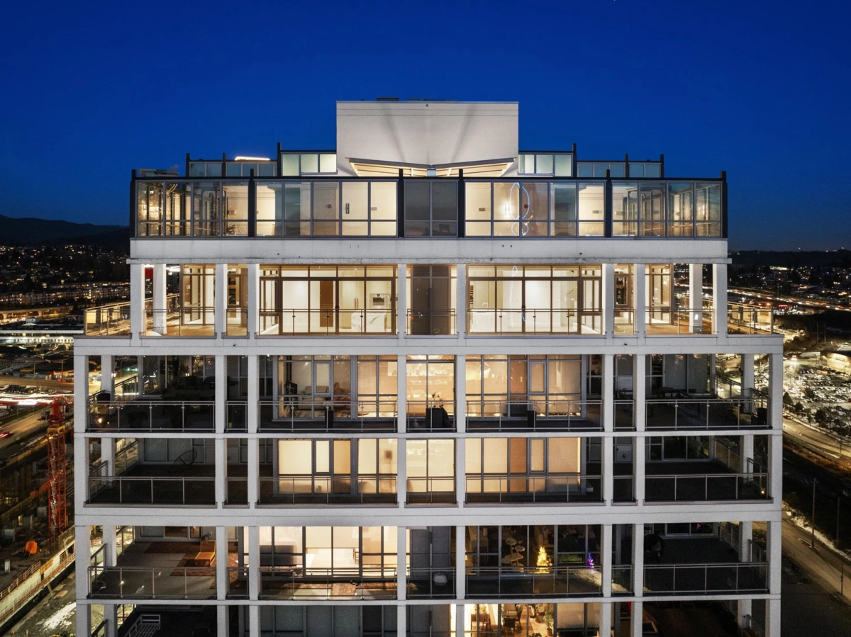 Living Room Photo of 2202 4488 Juneau Street, Burnaby, BC
