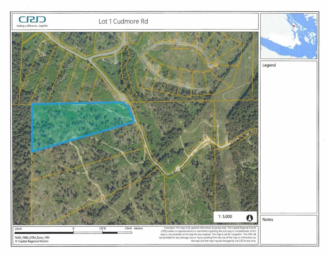 Exterior Rear Photo of LOT 01 Cudmore Road, Salt Spring Island, BC