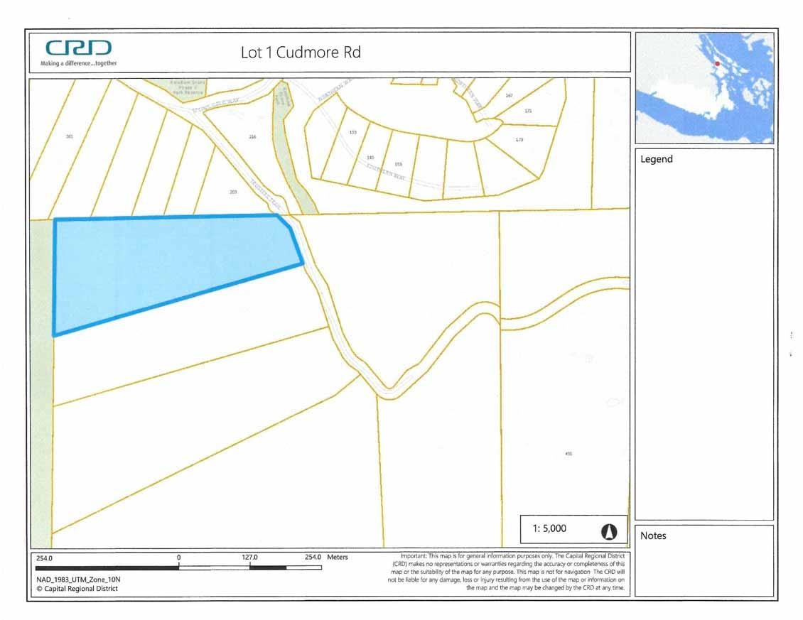 Family Room Photo of LOT 01 Cudmore Road, Salt Spring Island, BC
