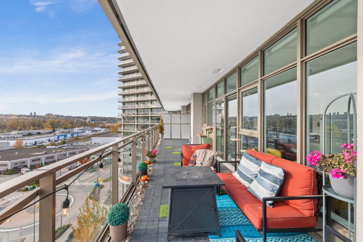 Outdoor Deck Photo of 1105 5333 Goring Street, Burnaby, BC