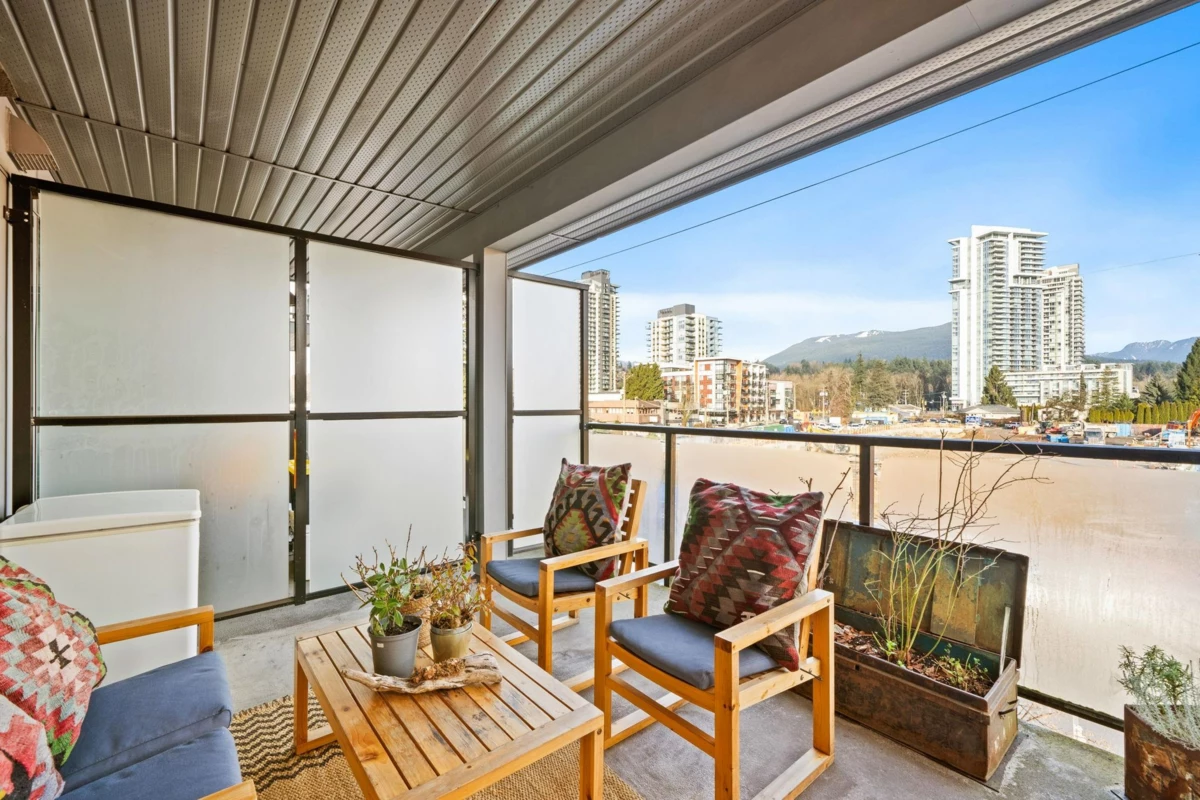 Exterior Rear Photo of 303 1519 Crown Street, North Vancouver, BC