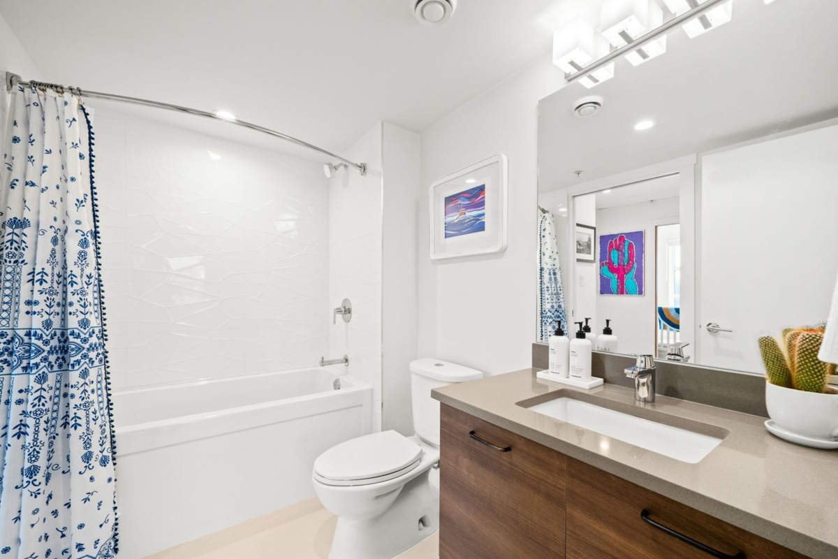 Powder Room Photo of 303 1519 Crown Street, North Vancouver, BC
