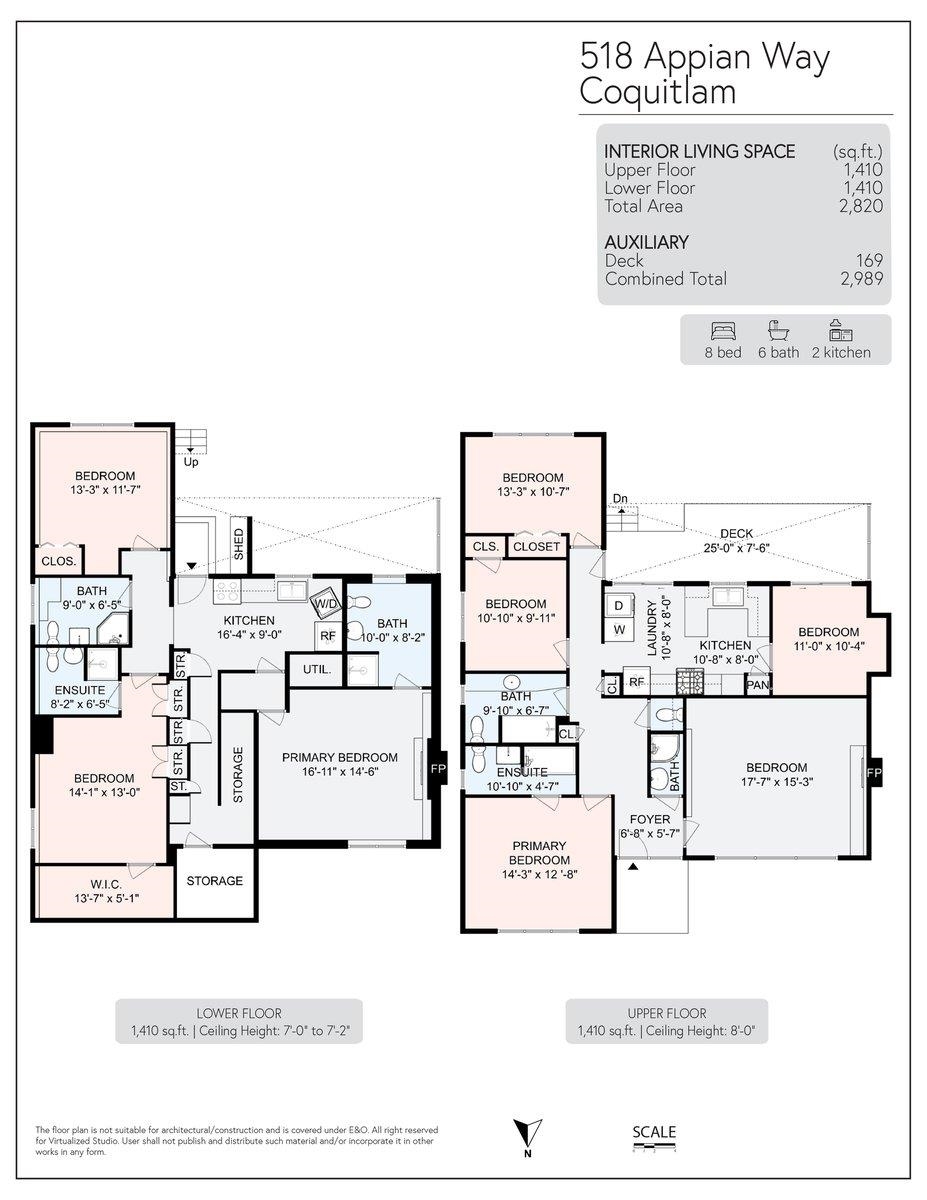 Primary Bedroom Photo of 518 Appian Way, Coquitlam, BC