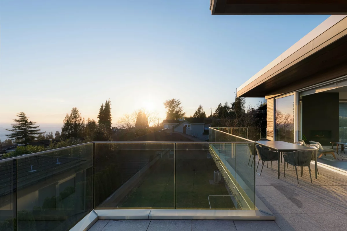 Aerial View of 1715 22nd Street, West Vancouver, BC