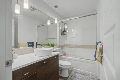 Powder Room Photo of 100 6299 144 Street, Surrey, BC