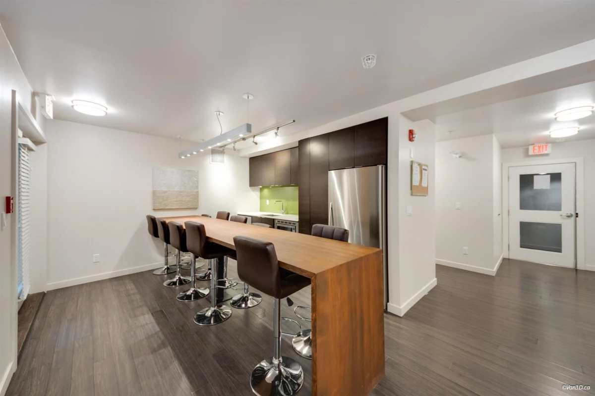 Backyard Photo of 408 1673 Lloyd Avenue, North Vancouver, BC