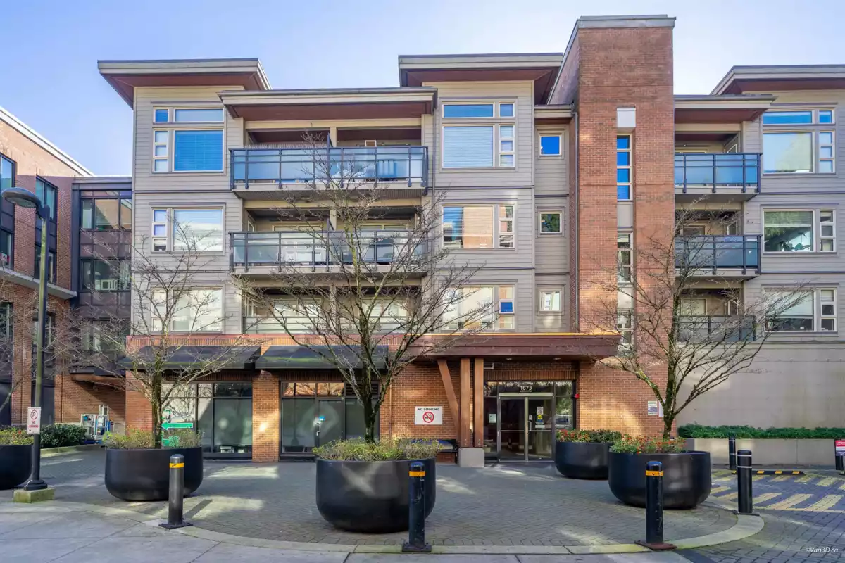Living Room Photo of 408 1673 Lloyd Avenue, North Vancouver, BC