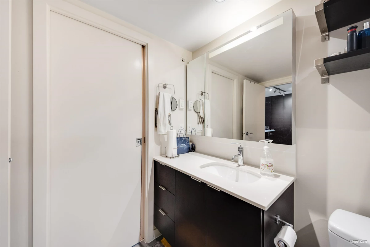 Powder Room Photo of 408 1673 Lloyd Avenue, North Vancouver, BC