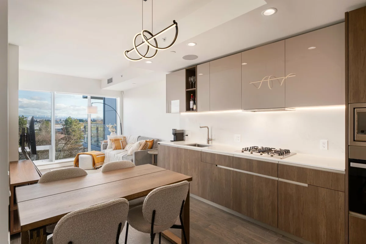 Living Room Photo of 508 6833 Pearson Way, Richmond, BC