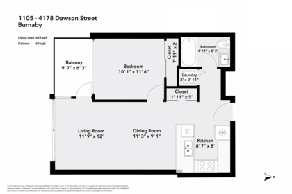 Garage Interior Photo of 1105 4178 Dawson Street, Burnaby, BC