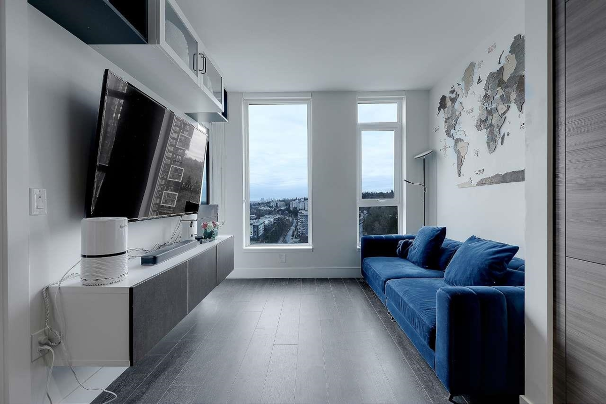 Bedroom 2 Photo of 1705 3438 Sawmill Crescent, Vancouver, BC