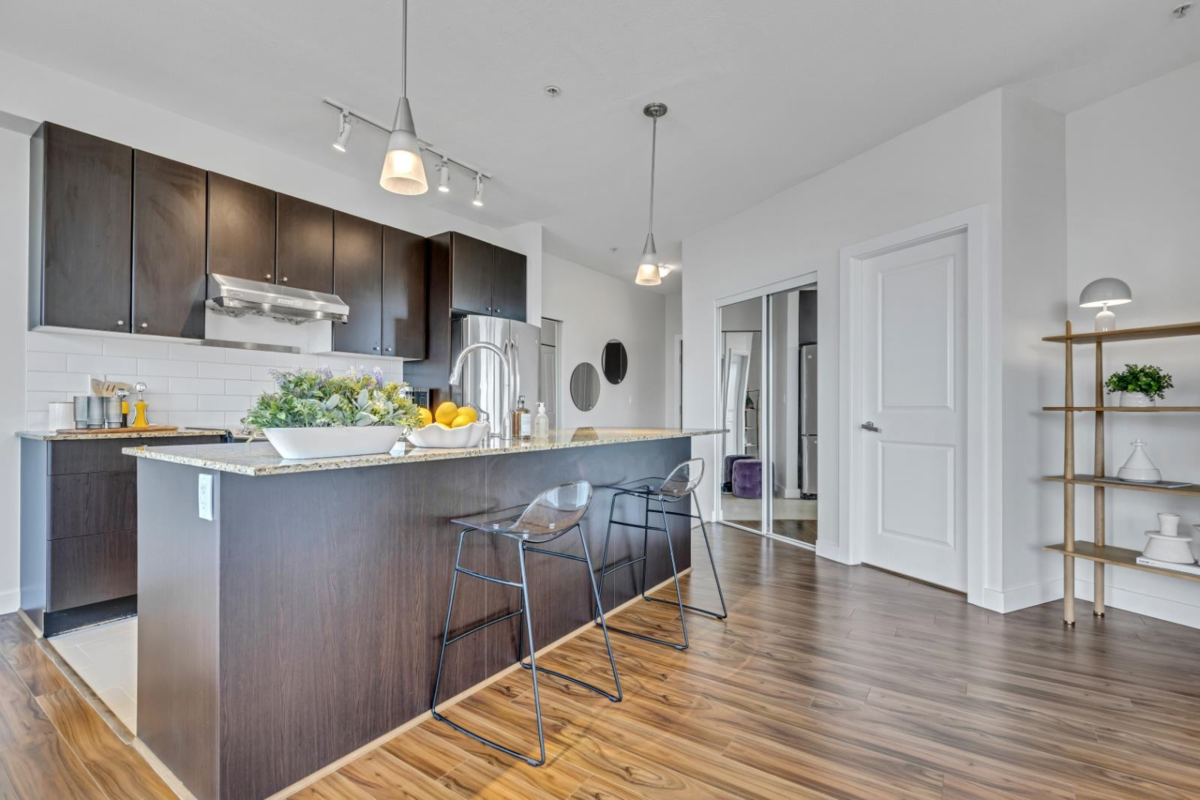 Kitchen Island Photo of 201 250 Francis Way, New Westminster, BC
