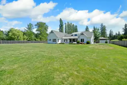Aerial View of 7019 264 Street, Langley, BC