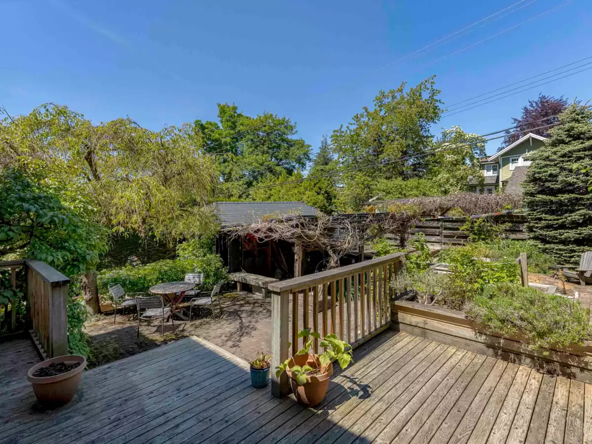 Backyard Photo of 4269 W 13th Avenue, Vancouver, BC