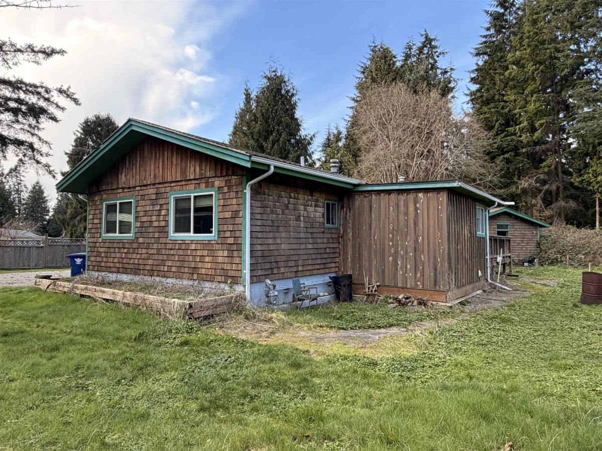 Exterior Rear Photo of 4488 Hupit Street, Sechelt, BC