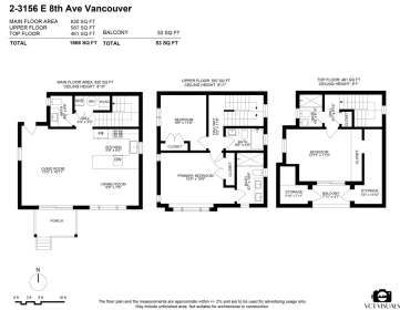 Outdoor Deck Photo of 3156-2 E 8th Avenue, Vancouver, BC