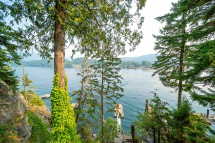 Aerial View of 4885 Cove Cliff Place, North Vancouver, BC