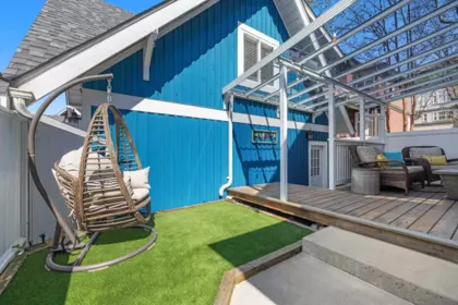Backyard Photo of 107 Star Crescent, New Westminster, BC