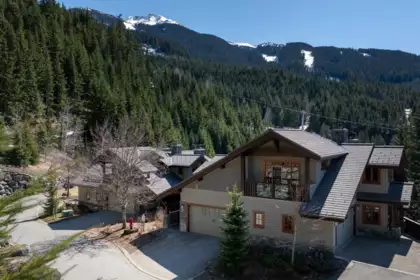 Aerial View of 8 2500 Taluswood Place, Whistler, BC