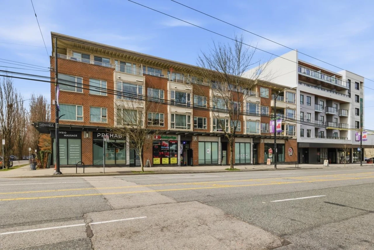Exterior Rear Photo of PH-8 1689 E 13th Avenue, Vancouver, BC