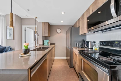 Kitchen Island Photo of 3207 688 Abbott Street, Vancouver, BC