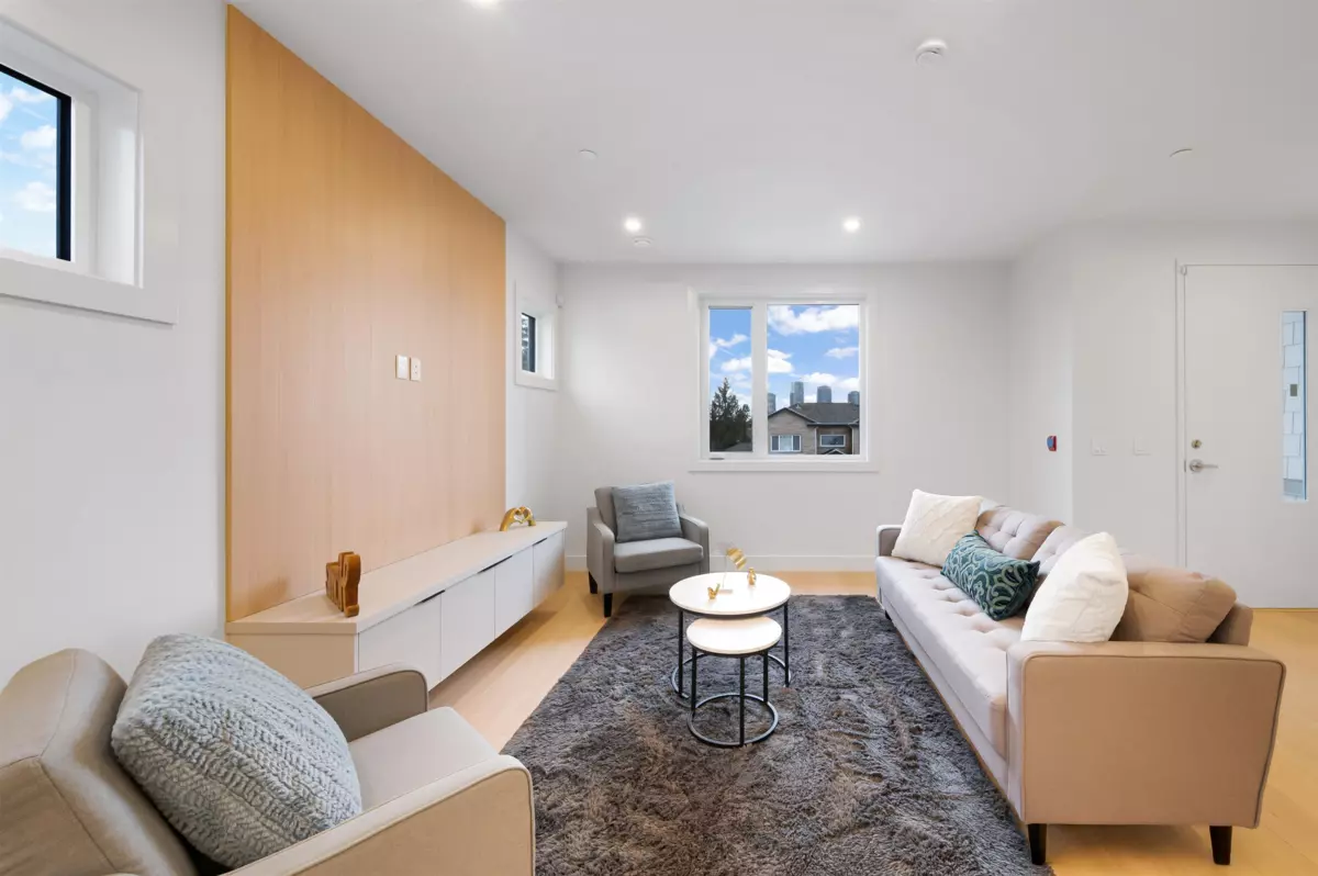 Living Room Photo of 6 4855 Venables Street, Burnaby, BC