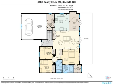 Garden / Landscaping Photo of 5886 Sandy Hook Road, Sechelt, BC