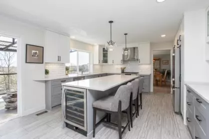 Kitchen Island Photo of 5756 Goldenrod Crescent, Delta, BC