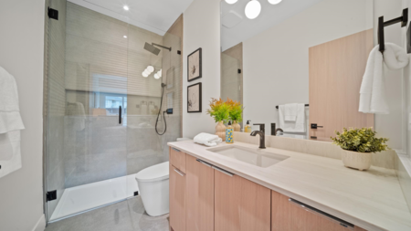 Powder Room Photo of 2 6070 Elgin Avenue, Burnaby, BC