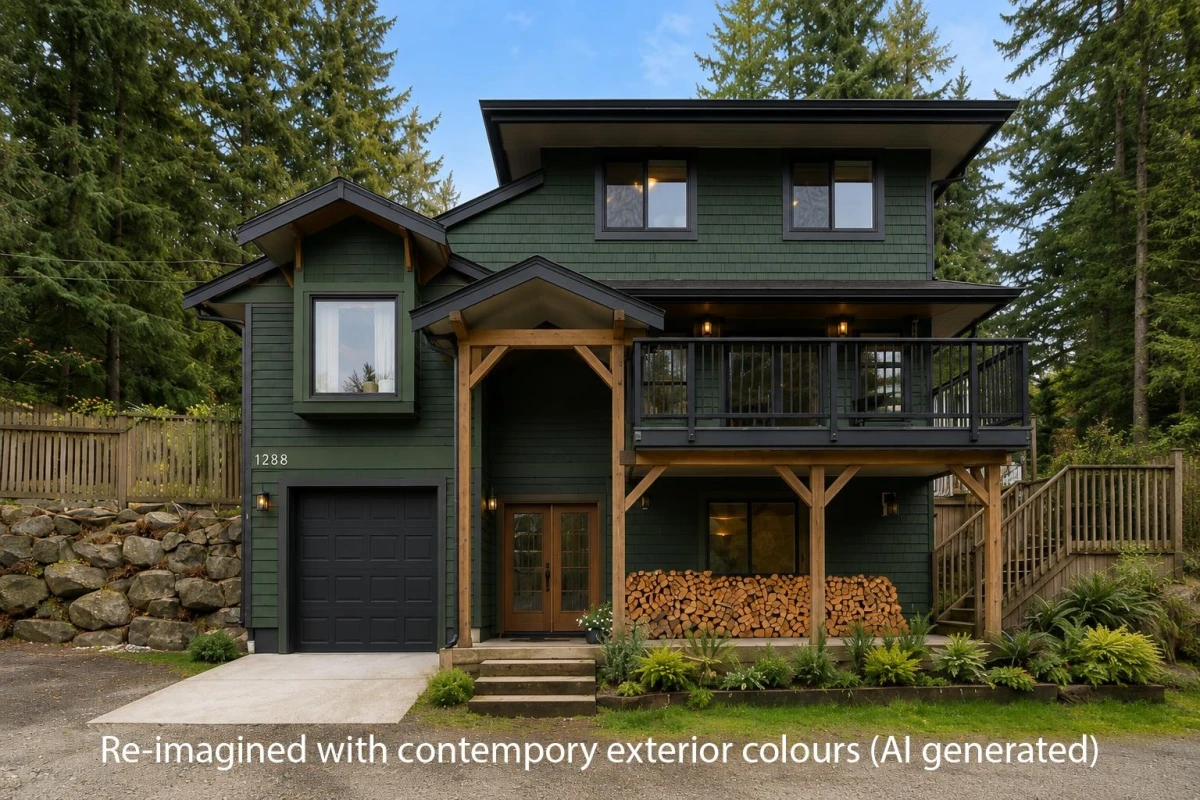 Exterior Rear Photo of 1288 Eagle Cliff Road, Bowen Island, BC