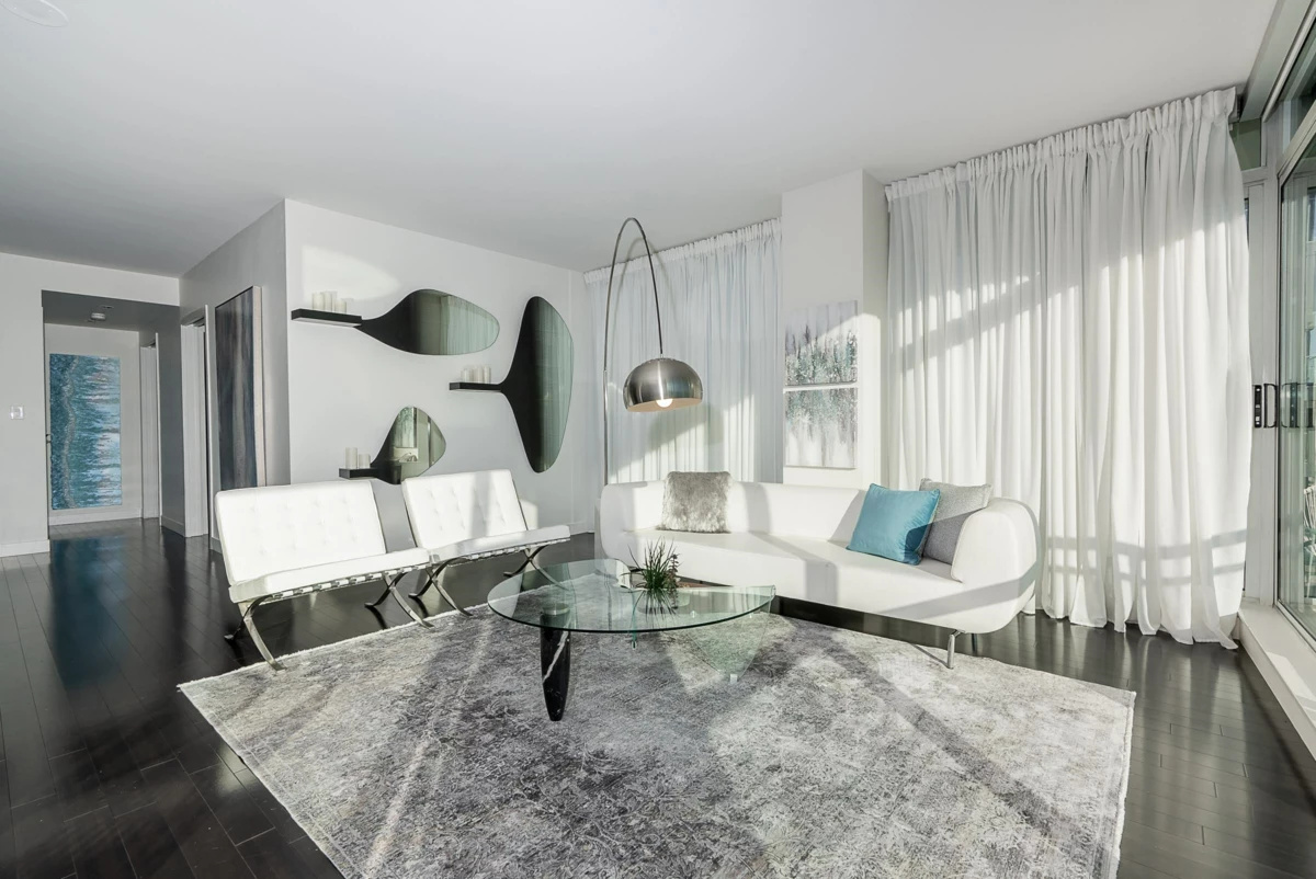 Family Room Photo of 2703 1455 Howe Street, Vancouver, BC
