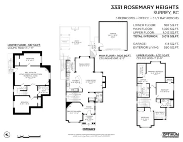 Fitness Center Photo Near 3331 Rosemary Heights Crescent, Surrey, BC