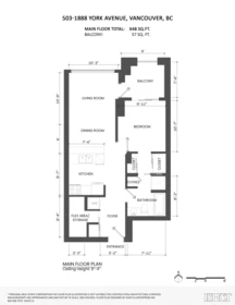 Playground / Recreational Area Near 503 1888 York Avenue, Vancouver, BC