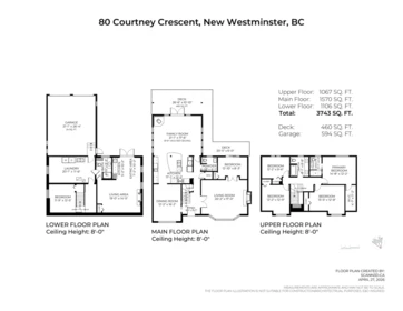 Playground / Recreational Area Near 80 Courtney Crescent, New Westminster, BC