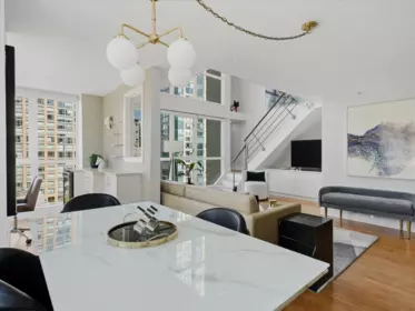 Breakfast Nook Photo of 805 1238 Richards Street, Vancouver, BC
