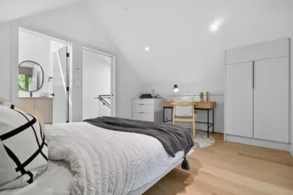 Aerial View of 1 58 E 40th Avenue, Vancouver, BC