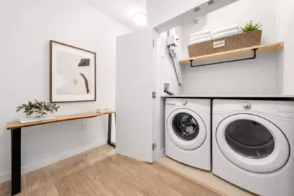 Laundry Room Photo of 301 123 W 1st Street, North Vancouver, BC