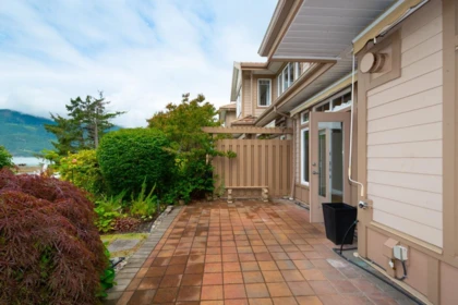 Aerial View of 43 Point Terrace, West Vancouver, BC