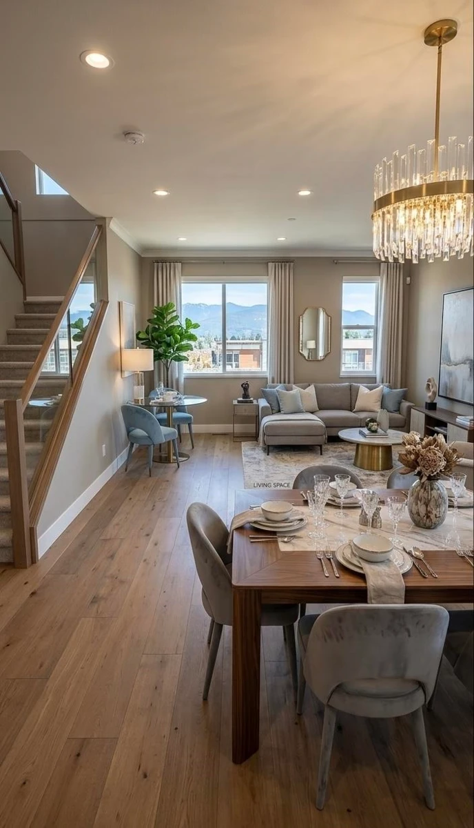 Living Room Photo of 3 7046 Sierra Drive, Burnaby, BC