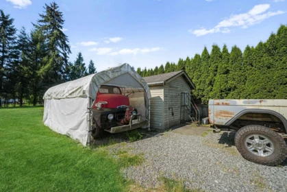 Aerial View of 25040 57 Avenue, Langley, BC